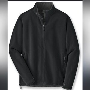 REI woman’s fleece lined winter jacket - black / XL